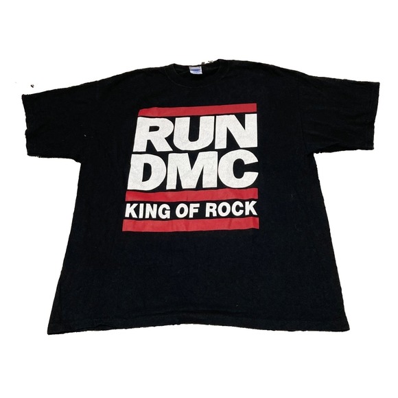 M&O Knits Other - Run DMC King of Rock Graphic T-Shirt Mens XL Black M&O Knits Hip Hop Tee
